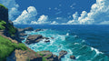 Beautiful Scenery Desktop Wallpaper - Rocky Coast #05
