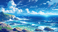Beautiful Scenery Desktop Wallpaper - Coastal Horizon #07