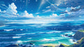 Beautiful Scenery Desktop Wallpaper - Sunny Coastline #09