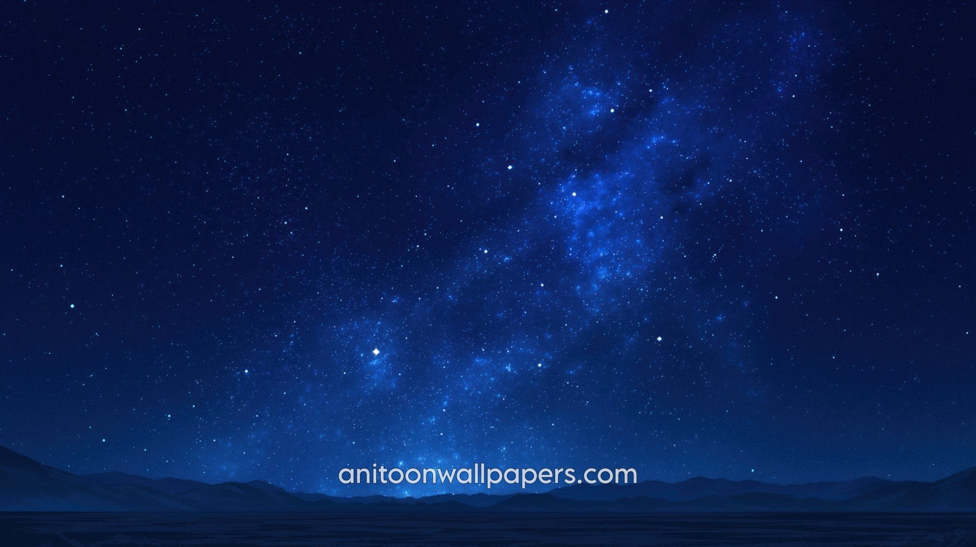 Beautiful Scenery Desktop Wallpaper - Starry Night Sky #13
