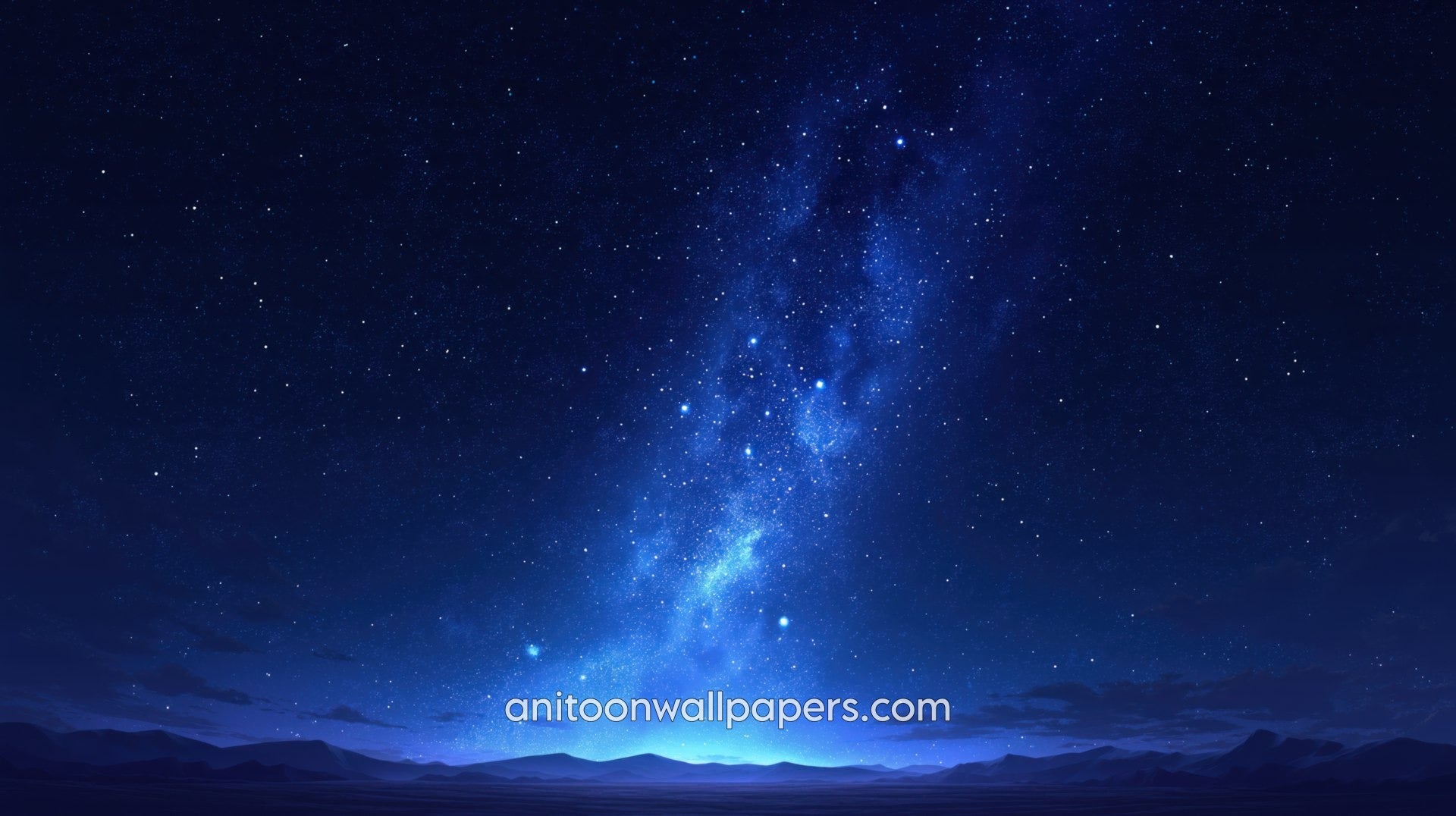 Beautiful Scenery Desktop Wallpaper - Shooting Stars Night #15