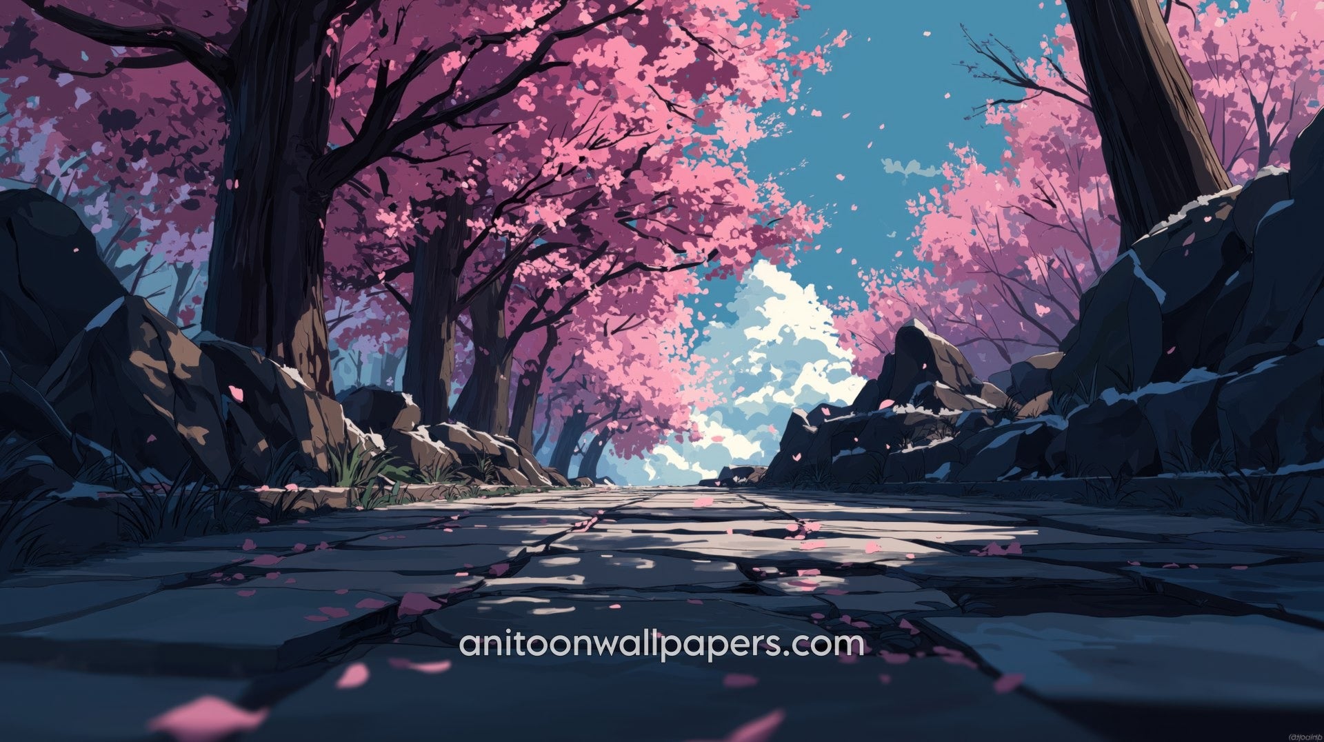 Beautiful Scenery Desktop Wallpaper - Cherry Blossom Winter #25