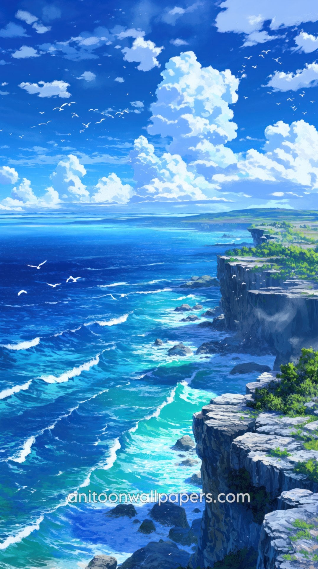 Beautiful Scenery Phone Wallpaper - Coastal Majesty #09